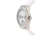 Guess Starlight Multifunction Diamonds White Dial White Rubber Strap Watch for Women - W0846L8