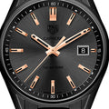 Tag Heuer Carrera Special Edition Black Dial Black Steel Strap Watch for Women - WAR1113.BA0602