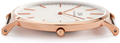 Daniel Wellington Classic South Hampton White Dial Two Tone Nylon Strap Watch For Women - DW00100034