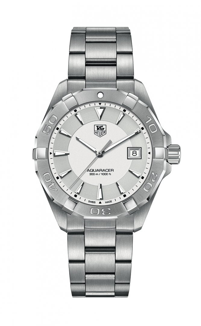 Tag Heuer Aquaracer White Dial Watch for Men - WAY1111.BA0928