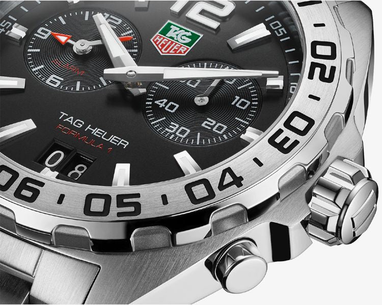 Tag Heuer Formula 1 Black Dial Watch for Men - WAZ111A.BA0875