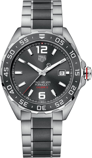 Tag Heuer Formula 1 Anthracite Dial Watch for Men - WAZ2011.BA0843