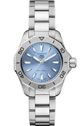 Tag Heuer Aquaracer Professional 200 Quartz Blue Dial Silver Steel Strap Watch for Women - WBP1415.BA0622