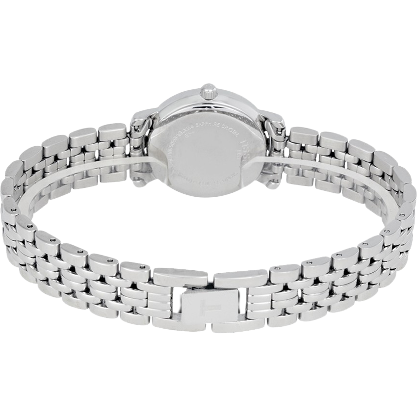 Tissot T Classic Desire White Dial Silver Steel Strap Watch for Women - T52.1.281.31