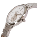 Michael Kors Portia Quartz Silver Dial Silver Steel Strap Watch For Women - MK3837
