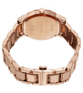Burberry The City Diamonds Rose Gold Dial Rose Gold Steel Strap Watch for Women - BU9126