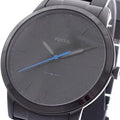 Fossil The Minimalist Black Dial Black Steel Strap Watch for Men - FS5308