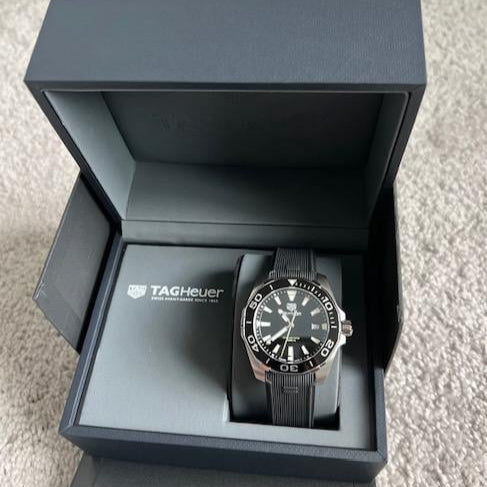 Tag Heuer Aquaracer Black Dial Watch for Men - WAY111A.FT6151