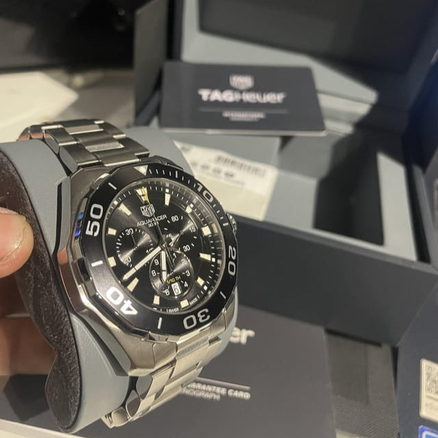 Tag Heuer Aquaracer Black Dial Watch for Men - CAY111A.BA0927