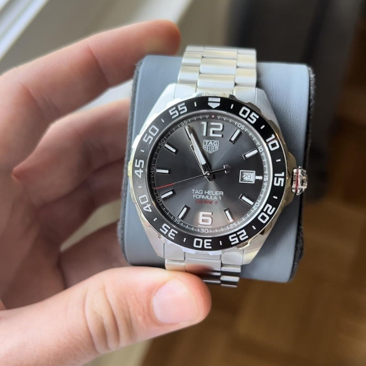 Tag Heuer Formula 1 Anthracite Dial Watch for Men - WAZ2011.BA0842