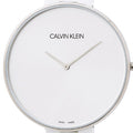 Calvin Klein Full Moon White Dial White Leather Strap Watch for Women - K8Y231L6