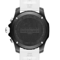 Breitling Endurance Pro Black Dial White Rubber Strap Watch for Men - X82310A71B1S1