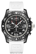 Breitling Endurance Pro Black Dial White Rubber Strap Watch for Men - X82310A71B1S1
