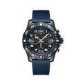 Breitling Endurance Pro Black Dial Blue Rubber Strap Watch for Men - X82310D51B1S1