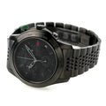 Gucci G Timeless Chronograph Black Dial Black Leather Strap Watch For Men - YA126244