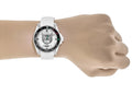 Gucci Dive Tiger White Dial White Rubber Strap Watch For Men - YA136329