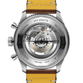 Breitling Super Avi B04 Chronograph GMT 46 Mosquito Black Dial Brown Leather Strap Watch for Men - YB04451A1B1X1