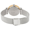 Versace Meander Blue Dial Silver Mesh Bracelet Watch for Women - VELW00520