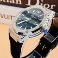 Salvatore Ferragamo F-80 Black Dial Black Rubber Strap Watch For Men - SFHY01322