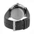 Calvin Klein High Noon Quartz Black Dial Black Leather Strap Watch for Men - K8M211C1