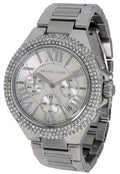 Michael Kors Camille Silver Dial Silver Steel Strap Watch for Women - MK5634