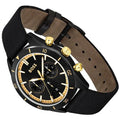 Hugo Boss Santiago Black Dial Black Nylon Strap Watch for Men - 1513935