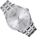Tissot Chemin Des Tourelles Powermatic 80 Silver Dial Silver Steel Strap Watch For Men - T099.407.11.037.00