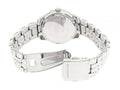 Guess Water Pro Diamonds Silver Dial Silver Steel Strap Watch For Women - G75511M