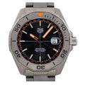 Tag Heuer Aquaracer Bamford Automatic Black Dial Grey Steel Strap Watch for Men - WAY208F.BF0638